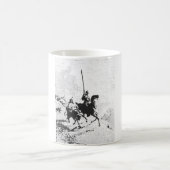 Don Quichote und Sancho Panza Kaffeetasse (Mittel)