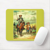 Don Quichote und Sancho Panza Mousepad (Mit Mouse)