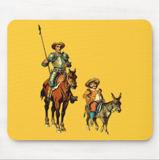 Don Quichote und Sancho Panza Mousepad