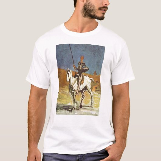 "Don Quichote und Sancho Panza T-Shirt (Vorderseite)