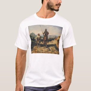 Don Quichote und Sancho T-Shirt