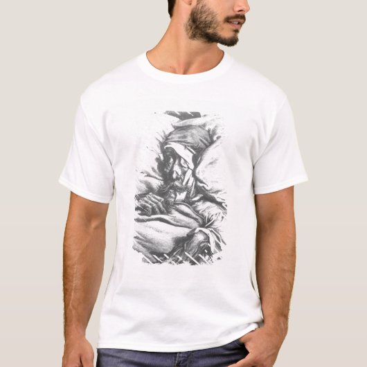 Don Quichote verwundet T-Shirt (Vorderseite)
