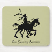 Don Quichote y Rocinante Mousepad (Vorne)