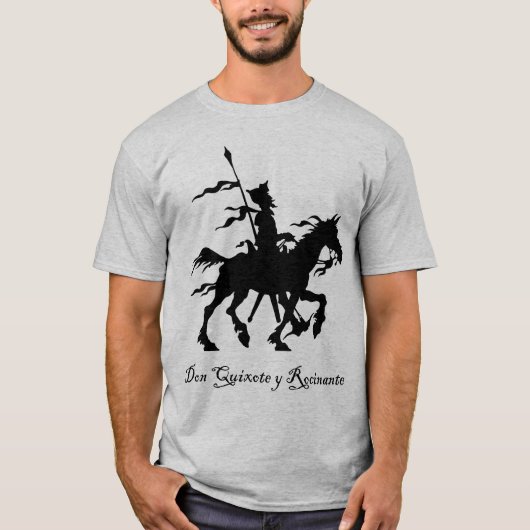 Don Quichote y Rocinante T - Shirt (Vorderseite)