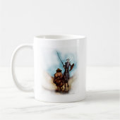 Don Quichotte Kaffeetasse (Links)