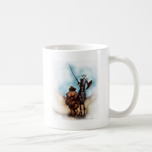 Don Quichotte Kaffeetasse (Rechts)