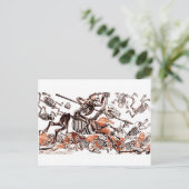 Don Quijote Calavera Postcard Postkarte (Stehend Vorderseite)