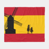 Don Quijote / Don Quixote Fleecedecke (Vorderseite (Horizontal))