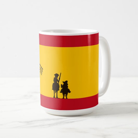 Don Quijote / Don Quixote Kaffeetasse (VorderseiteRechts)