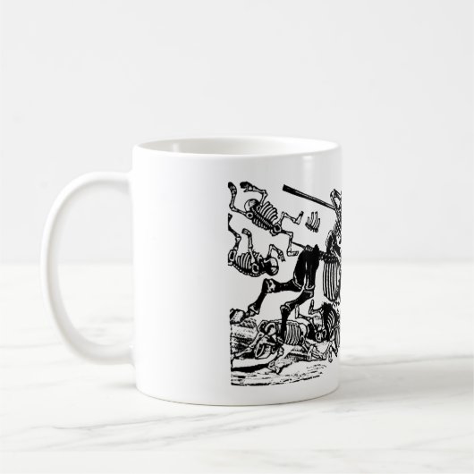 Don Quijote durch José Guadalupe Posada Kaffeetasse (Links)