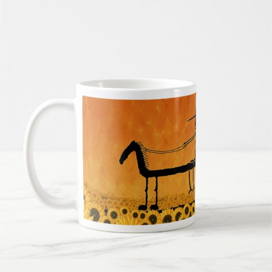 Don Quijote Kaffeetasse (Links)