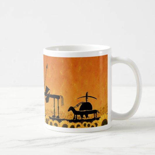 Don Quijote Kaffeetasse (Rechts)