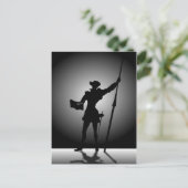 Don Quijote Postkarte (Stehend Vorderseite)