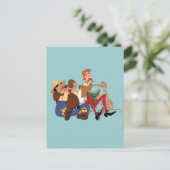 DON QUIJOTE & SANCHO - 400 Jahre Postkarte (Stehend Vorderseite)