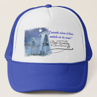 DON QUIJOTE - SANCHO - Cervantes - Gorra Visera Truckerkappe
