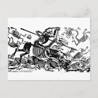 Don Quijote von José Guadalupe Posada Postkarte