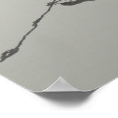 Don quijote y Sanchopanza (Digitale Farbe) Poster (Ecke)