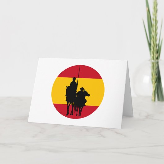 Don Quixote 2 Dankeskarte (Vorderseite)