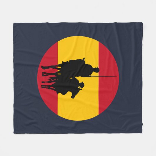 Don Quixote 2 Fleecedecke (Vorderseite (Horizontal))