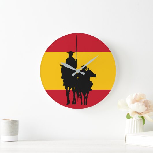 Don Quixote 2 Große Wanduhr (Zuhause)