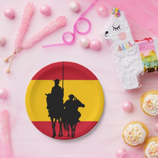 Don Quixote 2 Pappteller (Party)