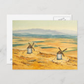 DON QUIXOTE - Animation Background (1979) Postkarte (Vorne/Hinten)