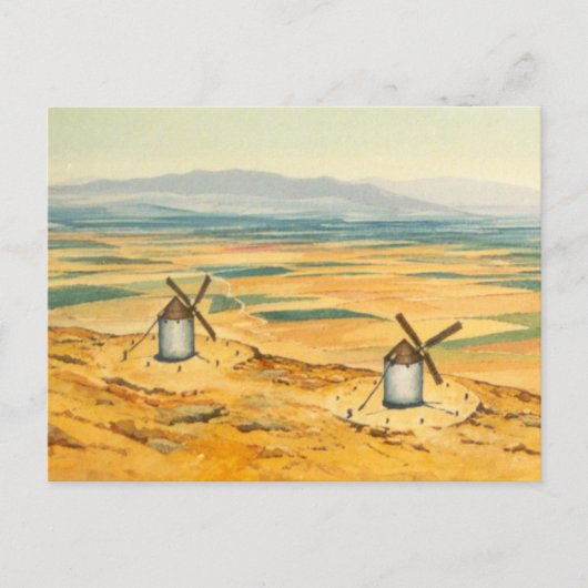 DON QUIXOTE - Animation Background (1979) Postkarte (Vorderseite)