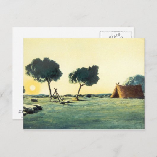 DON QUIXOTE - Animation Background (1979) Postkarte (Vorne/Hinten)