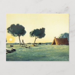 DON QUIXOTE - Animation Background (1979) Postkarte