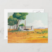 DON QUIXOTE ANIMATION HINTERGRUND POSTKARTE (Vorne/Hinten)