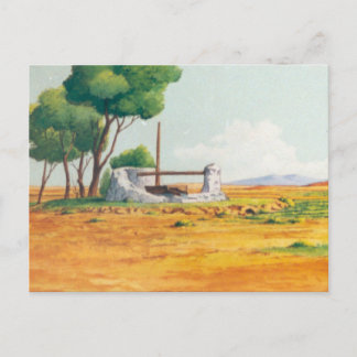 DON QUIXOTE ANIMATION HINTERGRUND POSTKARTE