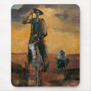 Don Quixote auf dem Weg Stanislav Stanek Mousepad