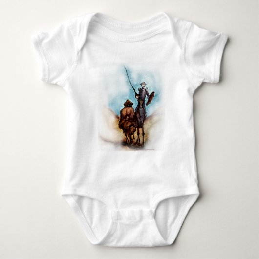 Don Quixote Baby Strampler (Vorderseite)