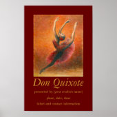 Don Quixote Ballet Art Poster (Vorne)