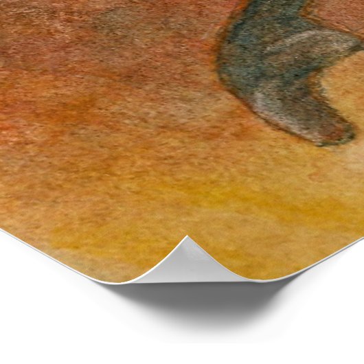 Don Quixote Ballet Art Print Poster (Ecke)