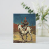 Don Quixote, c.1865-1870 Postkarte (Stehend Vorderseite)