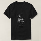 Don Quixote de la Mancha y Sancho Panza CervantesS T-Shirt (Design vorne)