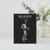 Don Quixote - der erste Cosplayer Postkarte (Stehend Vorderseite)