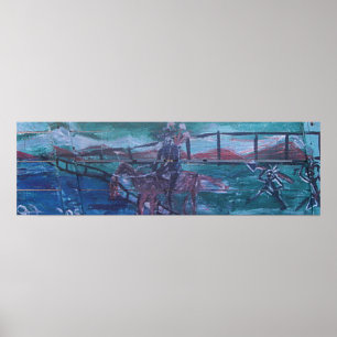 DON QUIXOTE ERWISCHT BEIM SCHLUDERN POSTER