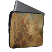 Don Quixote Guided by Folly, 18th century tapestry Laptopschutzhülle (Vorne Rechts)