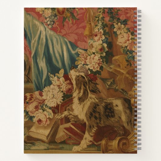 Don Quixote Guided by Folly, 18th century tapestry Notizblock (Rückseite)