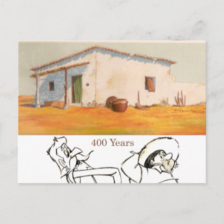 DON QUIXOTE - Hintergrund der Animation von Cartoo Postkarte