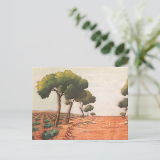 DON QUIXOTE - Hintergrund der Animation von Cartoo Postkarte (Stehend Vorderseite)