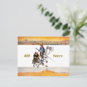 DON QUIXOTE - Hintergrund der Animation von Cartoo Postkarte (Stehend Vorderseite)