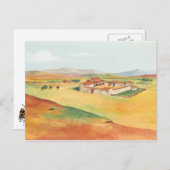 DON QUIXOTE - Hintergrund der Animation von Cartoo Postkarte (Vorne/Hinten)