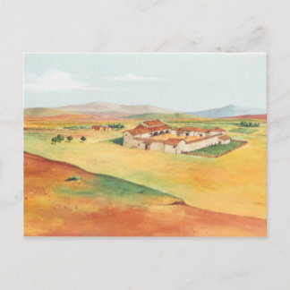 DON QUIXOTE - Hintergrund der Animation von Cartoo Postkarte