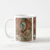 Don Quixote in Rust und Green Tiled Kaffeetasse (Links)