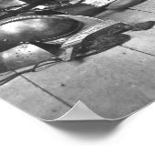 Don Quixote in seiner Studie Poster (Ecke)