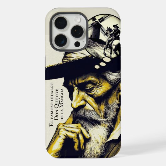 Don Quixote iPhone Hülle (Rückseite)
