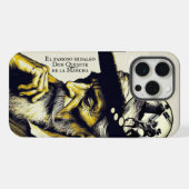 Don Quixote iPhone Hülle (Rückseite (Horizontal))